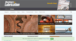Desktop Screenshot of machinerylubrication.com