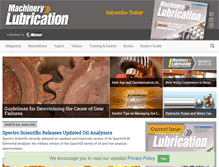Tablet Screenshot of machinerylubrication.com